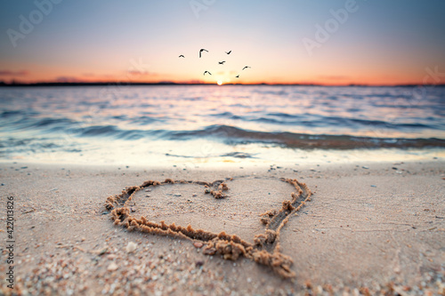 Fototapeta Naklejka Na Ścianę i Meble -  Urlaubsliebe