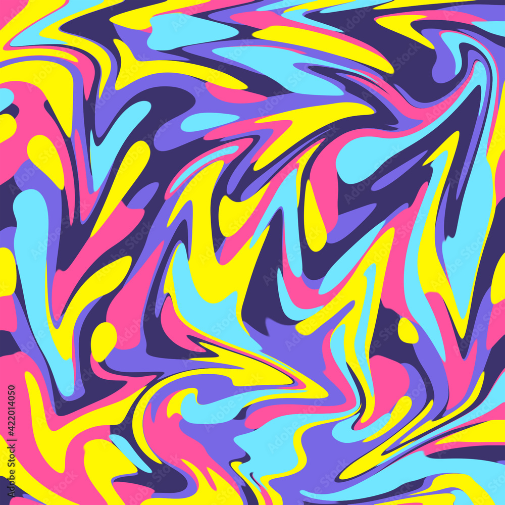 Colorful Liquid Pattern_B.Style Colorful Liquid Pattern_B.Style