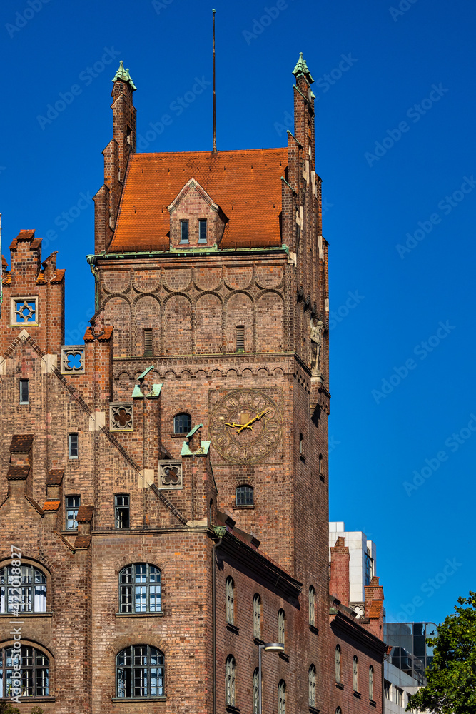 Obraz premium Higher Regional Court and Bavarian Constitutional Court, Munich, Germany