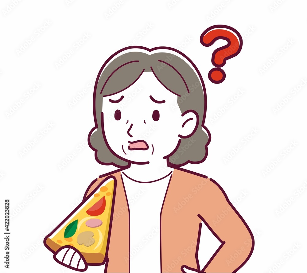 ピザを食べる人 ピザを食べる人