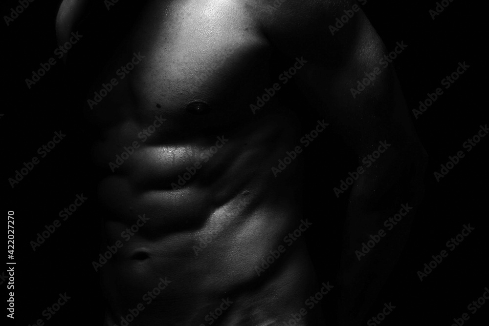 naked chest muscular men in studio naked chest muscular men in studio