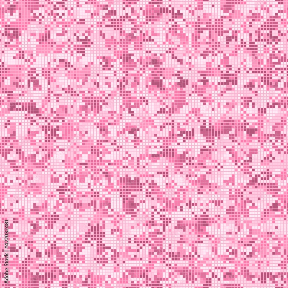 Fototapeta premium Camouflage pattern background. Digital clothing style masking camo repeat print