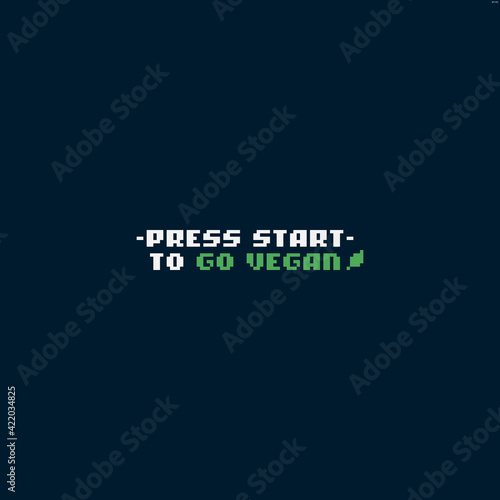 Press start to go vegan