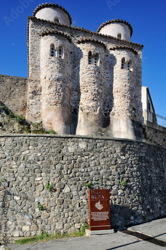 Tableau sur toile San Marco, Byzantine church, Rossano, District of Cosenza, Calabria, Italy, Euro