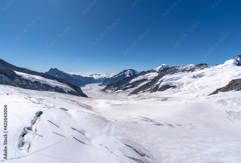 U
nterwegs auf dem Jungfraujoch, Schweiz