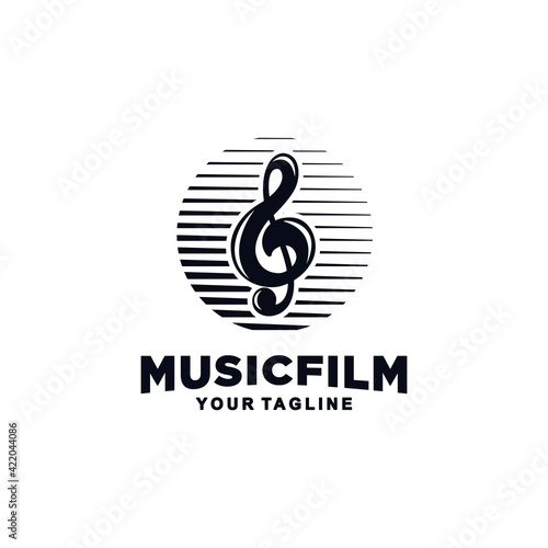 Music Logo design Inspiration Idea Concept