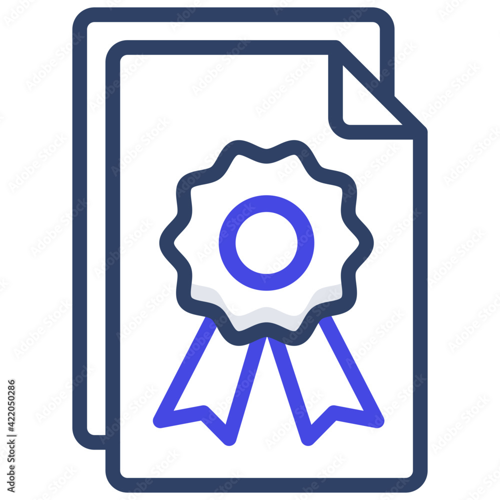 A perfect design vector of certificate A perfect design vector of certificate