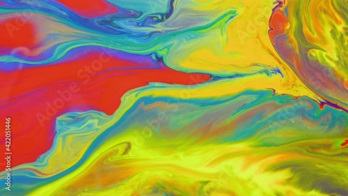 4K footage, Abstract ink painting background, Mixture of acrylic paints, marble abstract fluid art pattern, Luxury colors Slow motion shot, 4K Footage Inkscapes concept, ink
