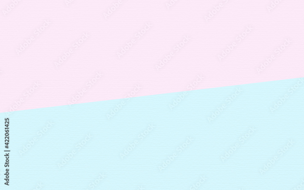Abstract soft pink and blue paper texture background  with pastel and vintage style.