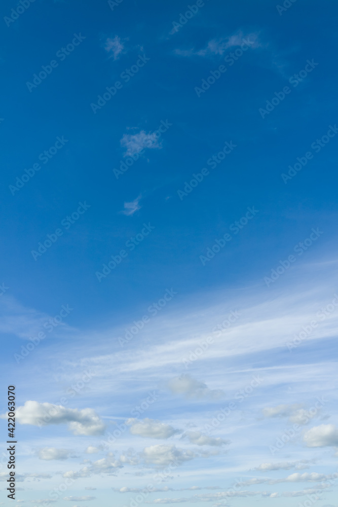 Photo of beautiful blue sky and white clouds .. Photo of beautiful blue sky and white clouds ..
