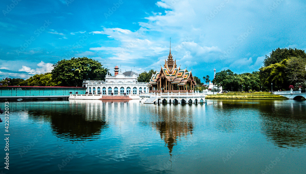 Public musem  Bang Pa-In Summer Palace Ayutthaya Thailand.
