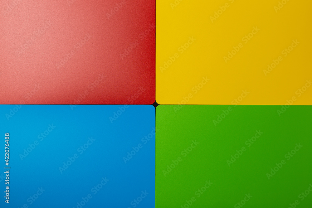 geometric background of multicolored plastic geometric background of multicolored plastic