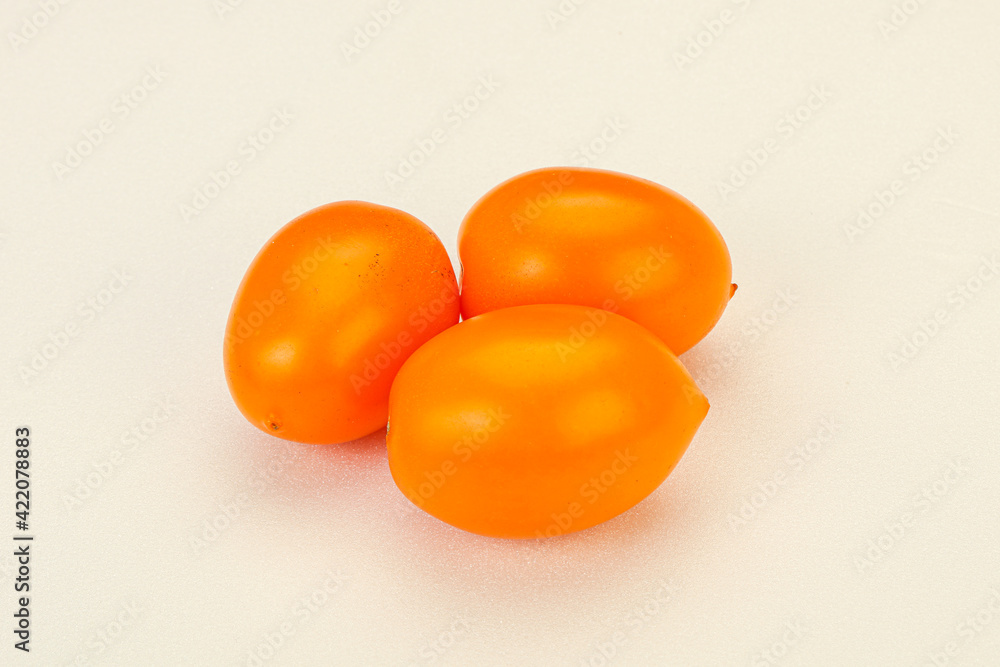 Tasty vegetables - Yellow tomato heap Tasty vegetables - Yellow tomato heap