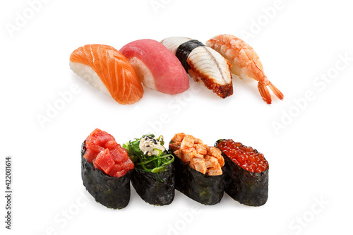 Two sets on asian susi