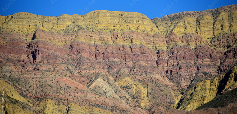 Jujuy, a province of the remote northwestern Argentina, is characterized by the spectacular rock formations, hills of the Quebrada de Humahuaca and its indigenous Quechuan villages