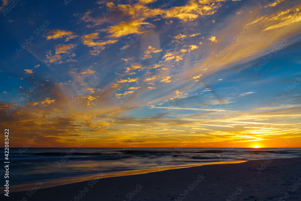 Sunset of the Gulf of Mexico, Miramar Beach FL