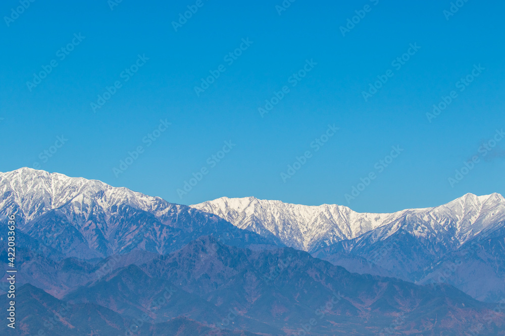 Obraz premium snow covered mountains