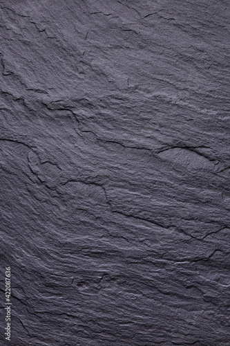 Slate black stone