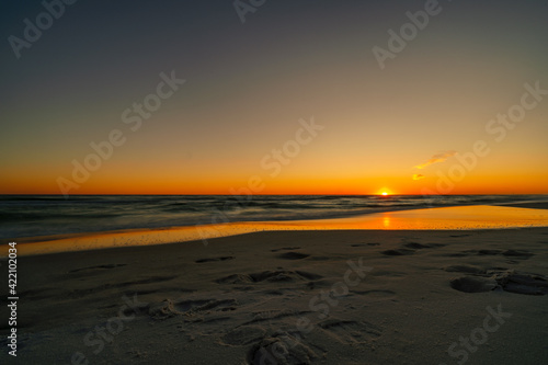 Fototapeta Naklejka Na Ścianę i Meble -  Okaloosa Island Sunset