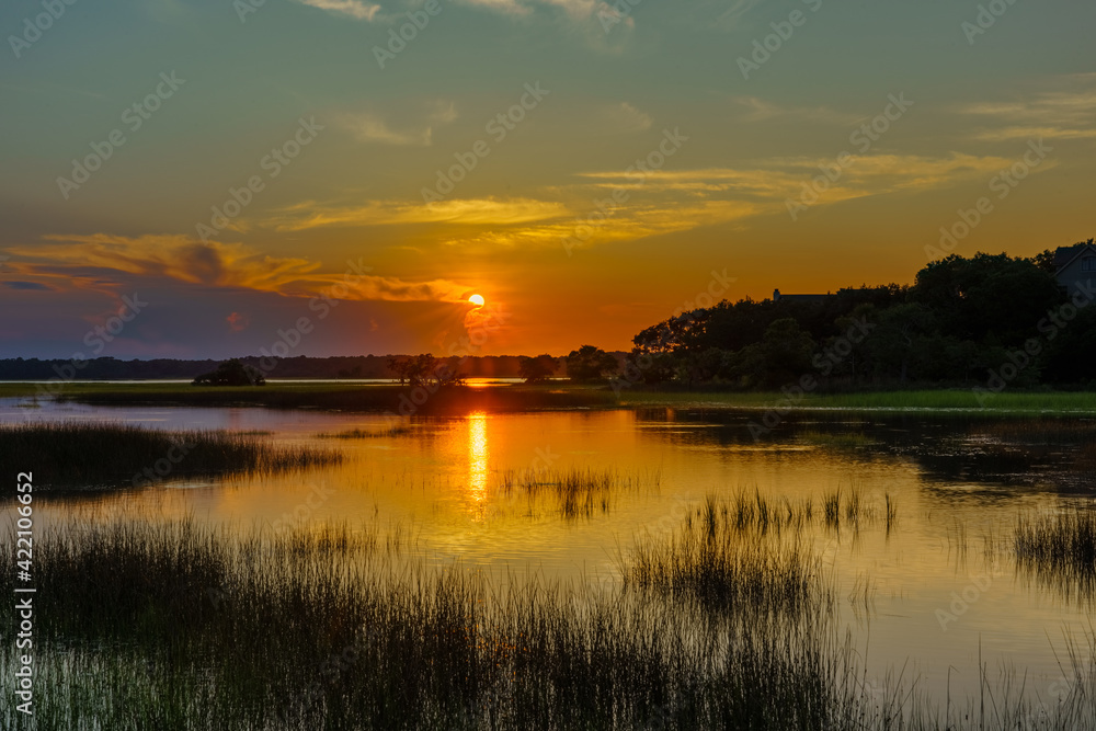 Sunset Over Bohicket Creek