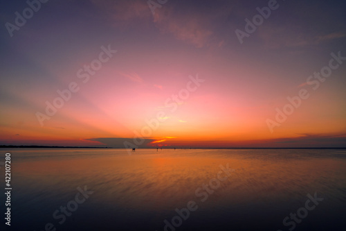 Sunset Over Choctawhatchee Bay © Jeff