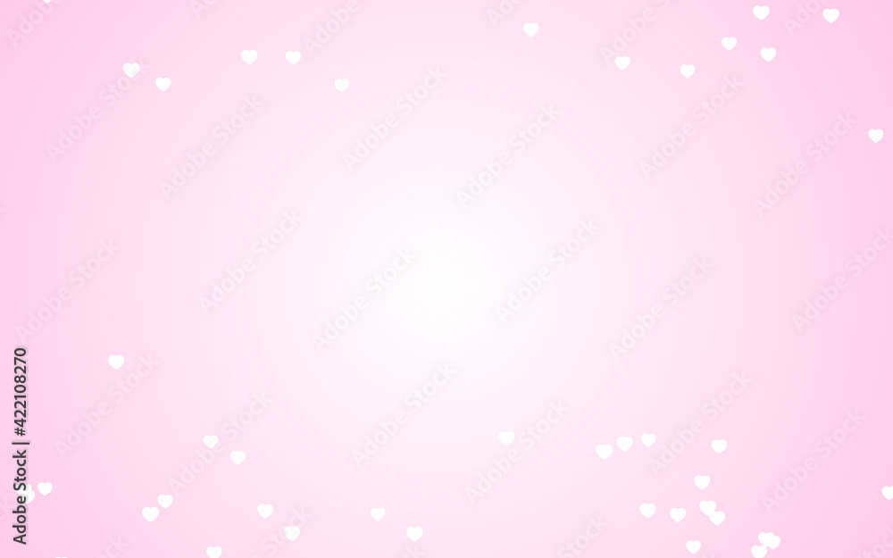 Valentine day white hearts on pink background. Valentine day white hearts on pink background.