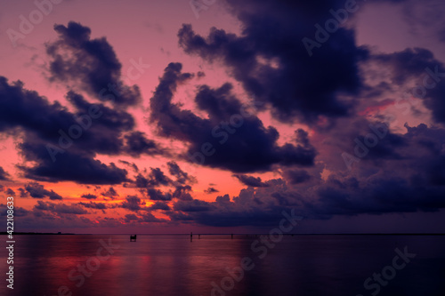 Sunset Over Choctawhatchee Bay © Jeff