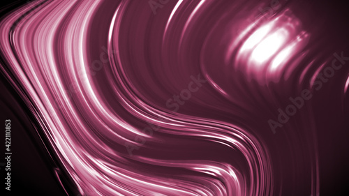Abstract deep red background with waves luxury. 3d illustration  3d rendering.