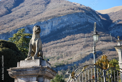 L'esterno della Villa Sola Cabiati a Tremezzina, in provincia di Como.