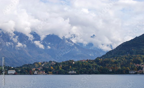 Panorama del Lago di Como a Tremezzina.