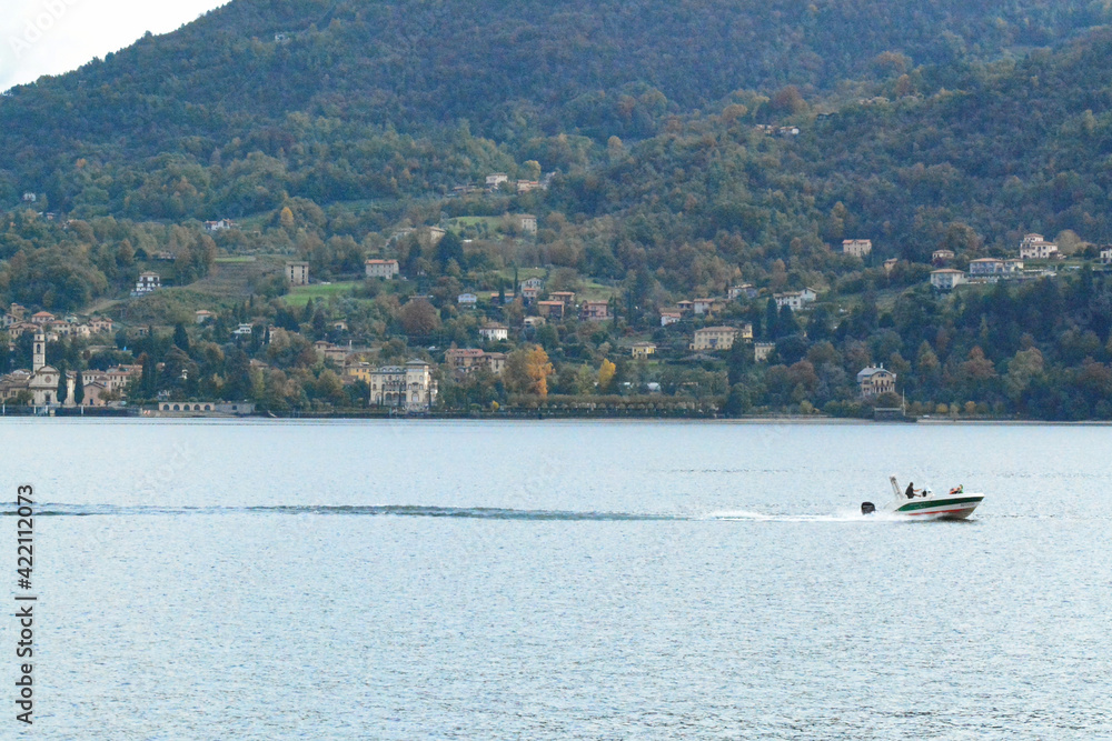 Panorama del Lago di Como a Tremezzina.