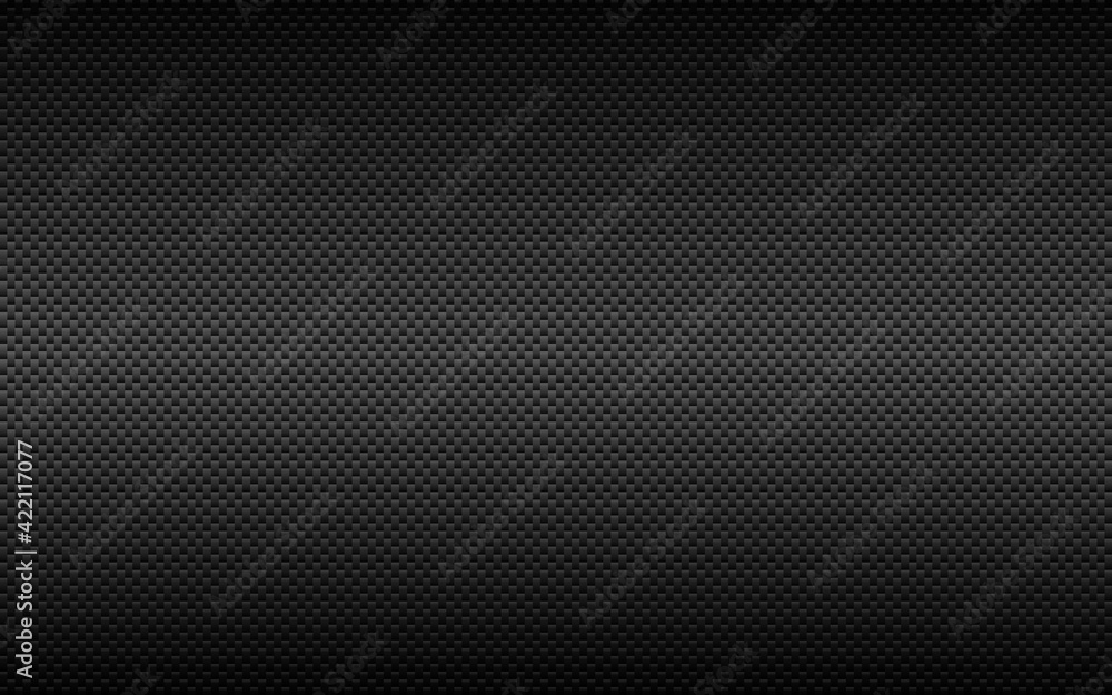 Carbon background. Dark fiber texture. Black geometric metal with shadow. Steel cells design. Realistic composite material. Modern technology backdrop. Vector illustration Stock Vector | Adobe Stock Carbon background. Dark fiber texture. Black geometric metal with shadow. Steel cells design. Realistic composite material. Modern technology backdrop. Vector illustration Stock Vector | Adobe Stock