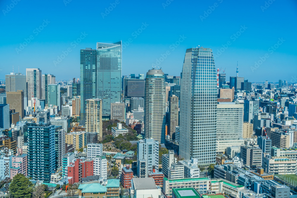 東京・港区_虎ノ門エリアの街並み