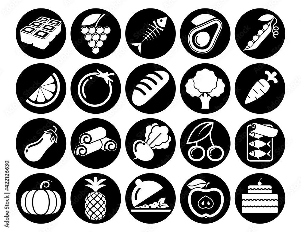 Kitchen Set vector line icons with open path elements for mobile concepts and web apps. Collection modern infographic logo and pictogram.
