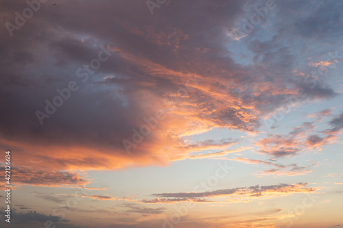 Wolken bei Sonnenuntergang © csimages