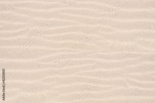 Fototapeta Naklejka Na Ścianę i Meble -  Top view of Sand texture. Sandy beach for background.