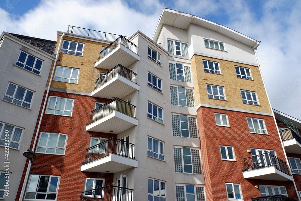 High-rise apartment building in the South East of England