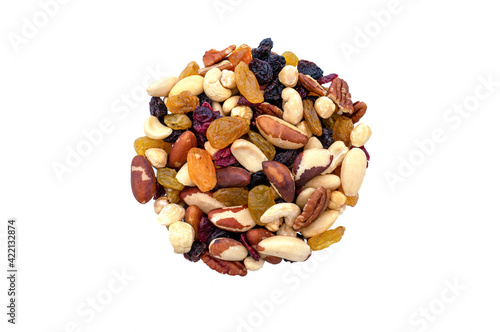 Mixed nuts and dried fruit berries