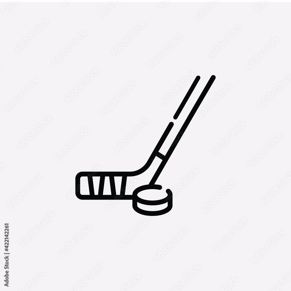 hockey icon sign vector hockey icon sign vector