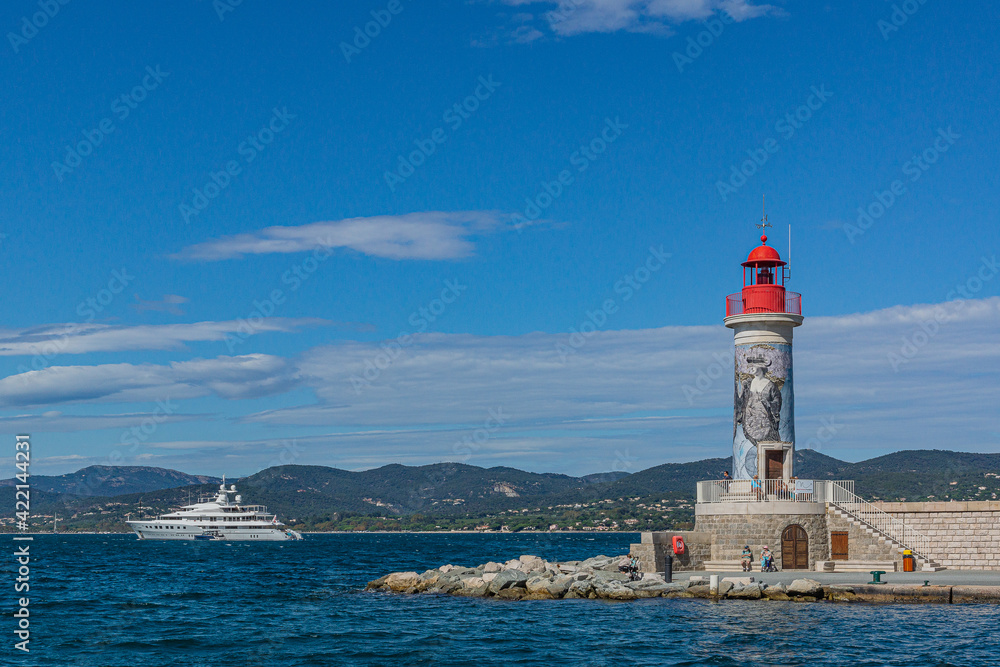 lighthouse in saint tropez