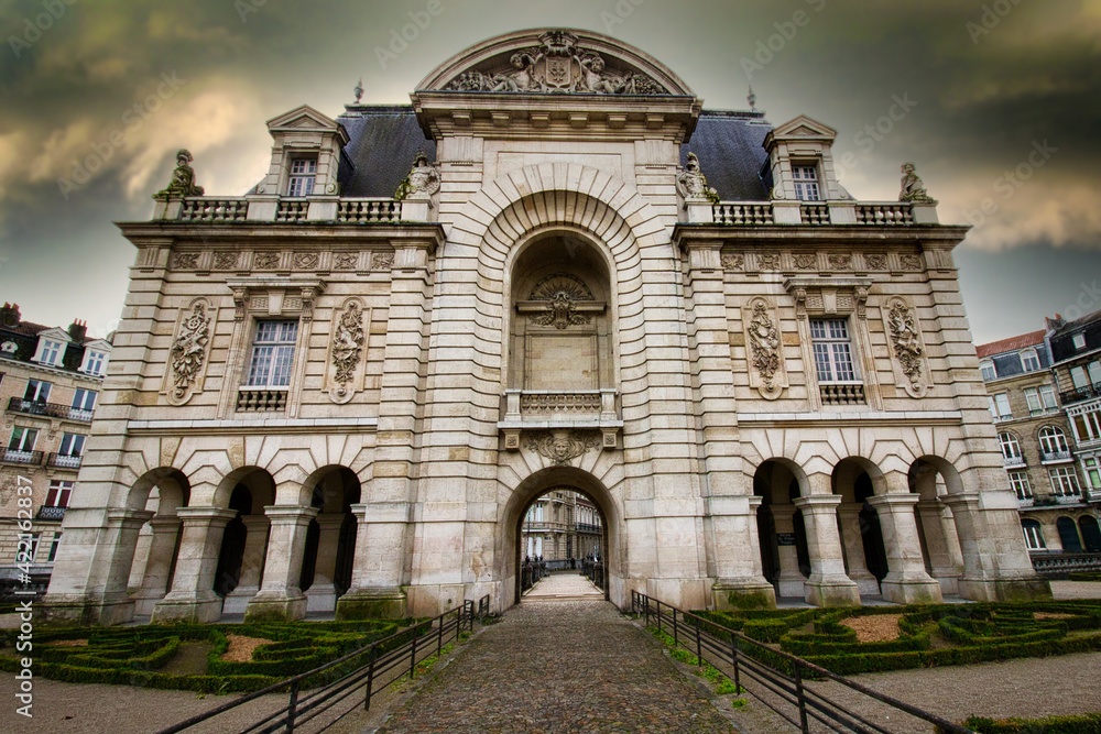 La porte de Paris, à Lille