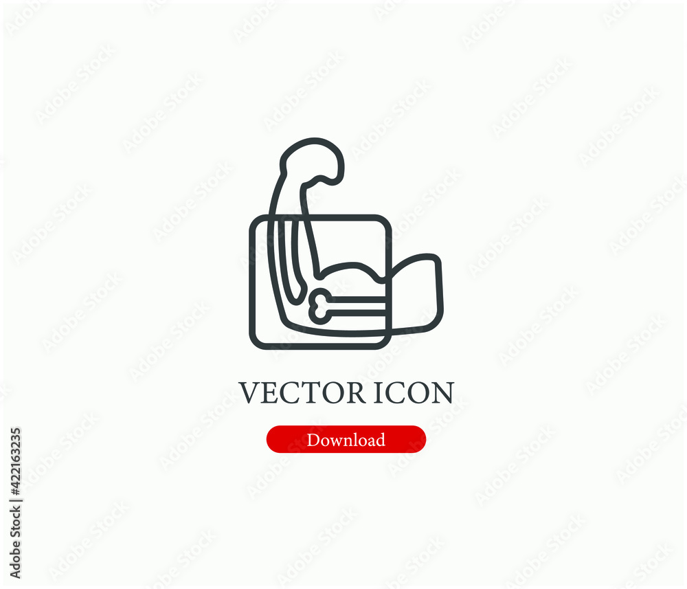 X Ray vector icon. Editable stroke. Linear style sign for use on web design and mobile apps, logo. Symbol illustration. Pixel vector graphics - Vector X Ray vector icon. Editable stroke. Linear style sign for use on web design and mobile apps, logo. Symbol illustration. Pixel vector graphics - Vector