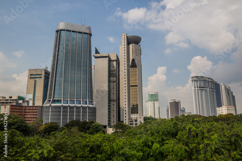 Urban landscape of Kuala Lumpur, Malaysia