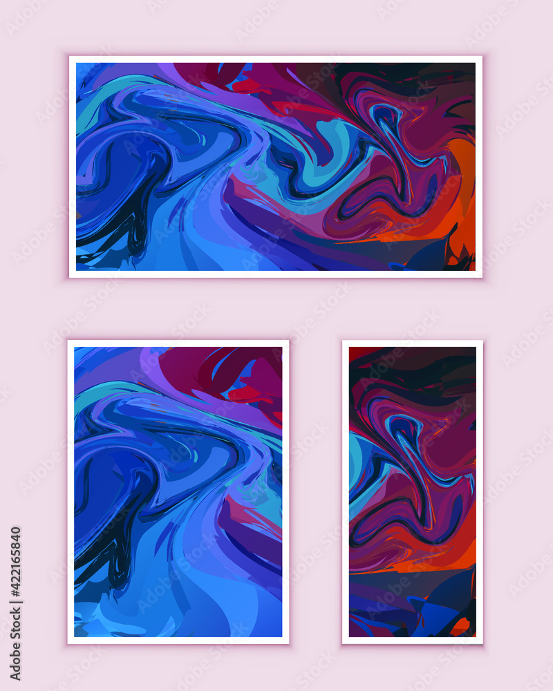 Abstract painting can be used as a trendy background for wallpapers, posters, cards, invitations, websites. Modern artwork. Marble effect painting Abstract painting can be used as a trendy background for wallpapers, posters, cards, invitations, websites. Modern artwork. Marble effect painting