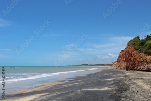 beach in the morning
