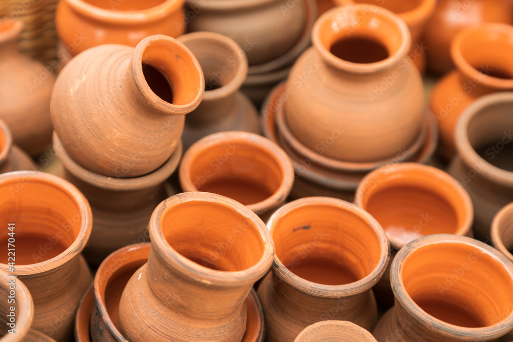 Pots and pottery earthen sauceres