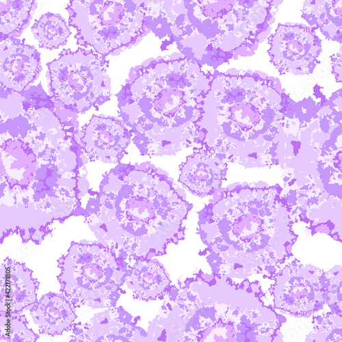 Tie dye seamless pattern, tie dye shibori print. Tie dye watercolor ink textured background.