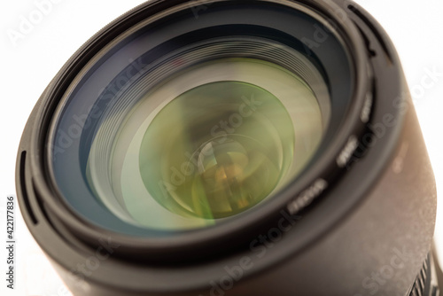 Close-up of a digital lens camera 