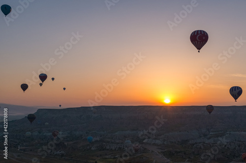 Balloon ride in Turkey