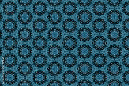 Colorful geometric abstract pattern for textile and design